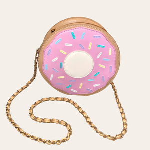 Pink Donut Crossbody Bag